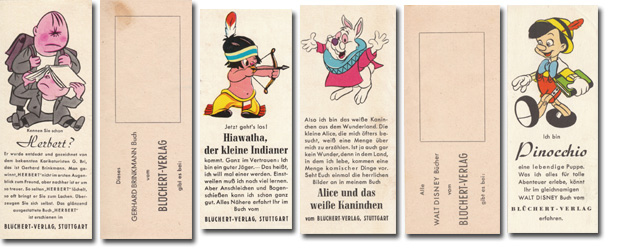 Bl�chert Lesezeichen