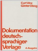 Dokumentation deutschsprachiger Verlage 4. Ausgabe 1971