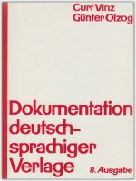 Dokumentation deutschsprachiger Verlage 8. Ausgabe 1983