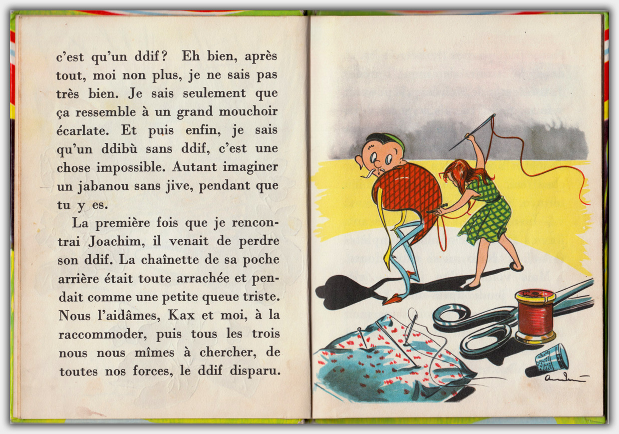Promenons-nous à cherche-et-trouve avec un ddibù | Éditions Lito, 1958 | Innenseite
