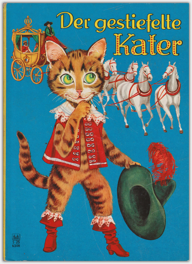 Der gestiefelte Kater | Pappbilderbuch mit Kartonseiten