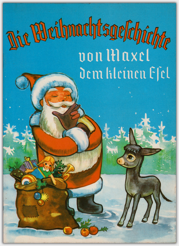 Die Weihnachtsgeschichte von Maxel dem kleinen Esel | Hebel Verlag