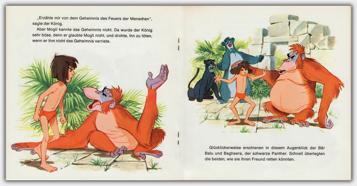 Walt Disneys Dschungel Buch | Innenseite