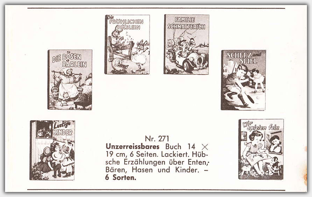 Bilderbuch-Reihe No. 271 im Mulder Katalog 1956/57