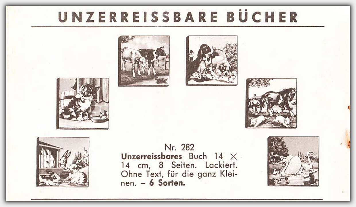 Bilderbuch-Reihe No. 282 im Mulder Katalog 1956/57