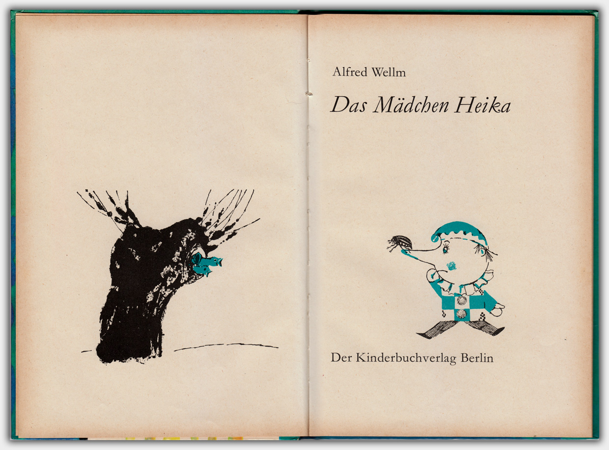 Das Mädchen Heika | Innentitel