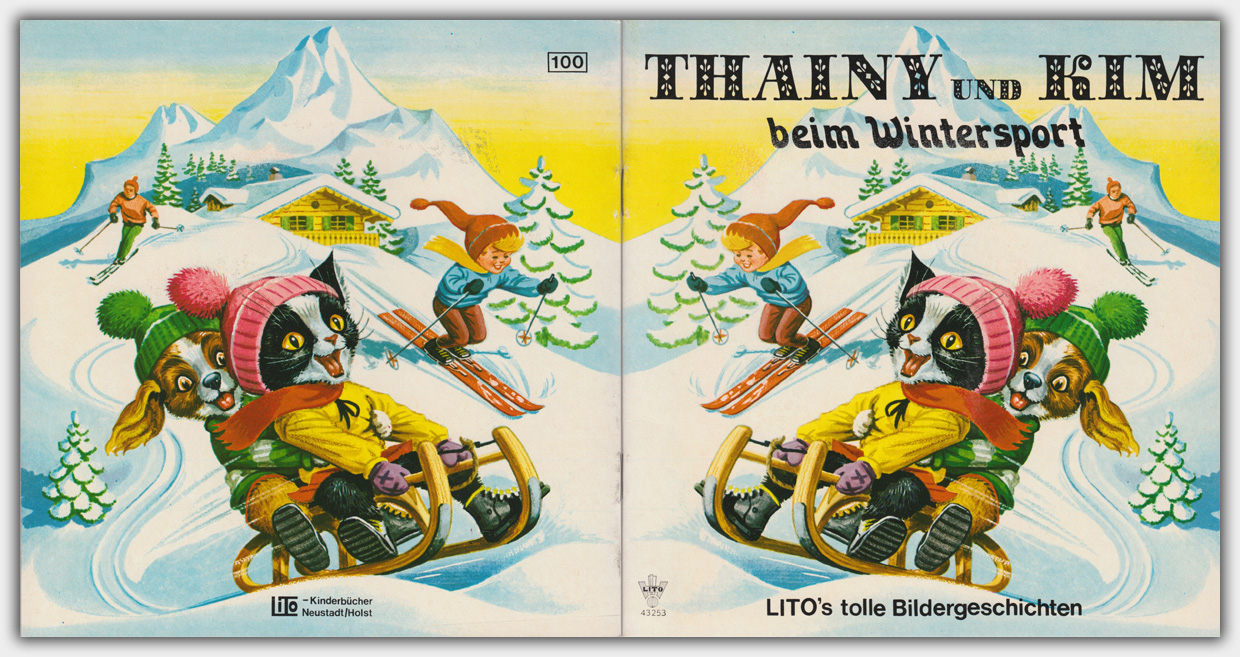 Thainy und Kim beim Wintersport | Lito-Kinderbücher-Verlags-GmbH | Nr. 43253, Umschlag