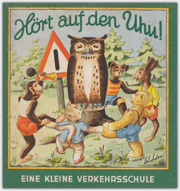 Hört auf den Uhu! – Eine kleine Verkehrsschule | BP Benzin- und Petroleum-Gesellschaft 1951