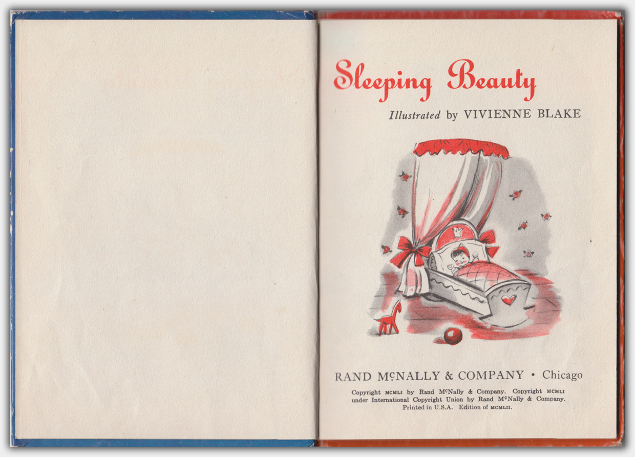 Rand McNally Junior Elf Book 668 : The Sleeping Beauty | Innentitel