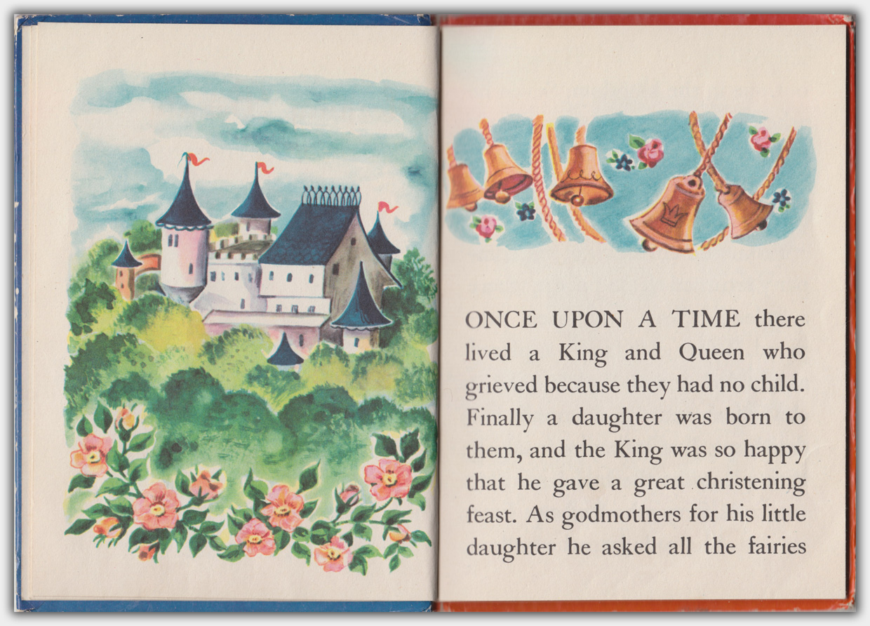 Rand McNally Junior Elf Book The Sleeping Beauty | Innenseite